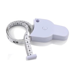 2 Pcs Retractable Body Tape Measure, 150 cm Automatic Telescopic Measuring Tape for Body Measurement