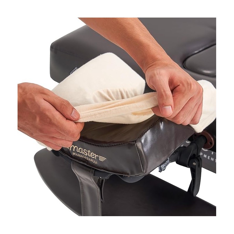 Master Massage Machine Washable Head Covers 100% Cotton for Massage