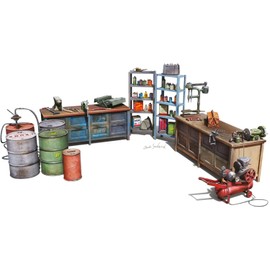 MiniArt - 1/48 Garage Workshop (1/24) *