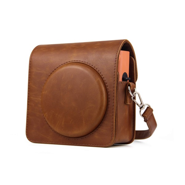 Berfea Camera Case Compatible with Fujifilm Instax SQUARE SQ1 Retro