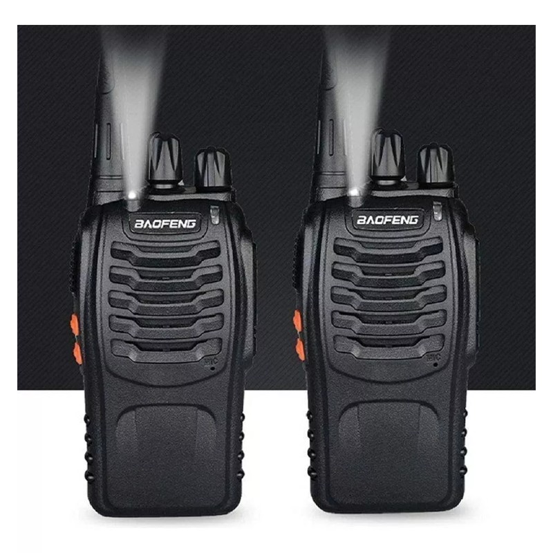 Baofeng Pack 2 Radios De Comunicacion Wolki Talkie Baofeng 888s