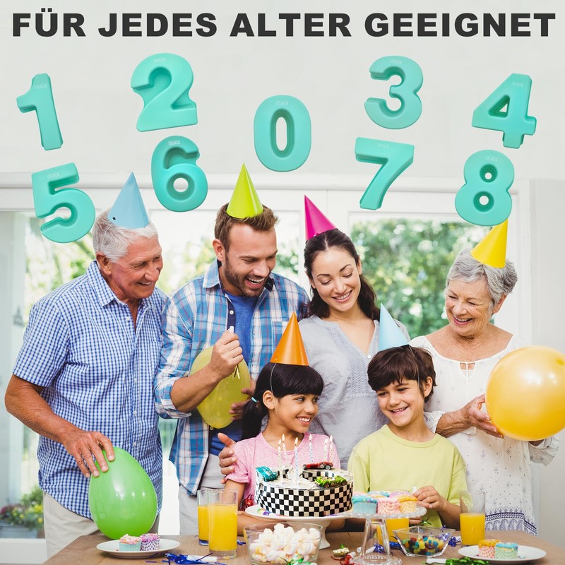 LOULANLUXE Number 6 Baking Mould