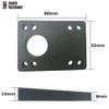 Riser Pads Triangle Black 0.3 - 0.55 inches (8 -