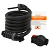 nean Bicycle Lock with Numbers, Cable Lock with Numbers Code