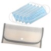 Antibacterial Mask Case with 5 Masks Set, Portable, With Storage