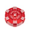 ROMELACK Red Gas Tank Cap 6061 Aluminum Fuel Caps Compatible