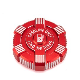 ROMELACK Red Gas Tank Cap 6061 Aluminum Fuel Caps Compatible with Can Am Maverick R/R Max 2024-2025
