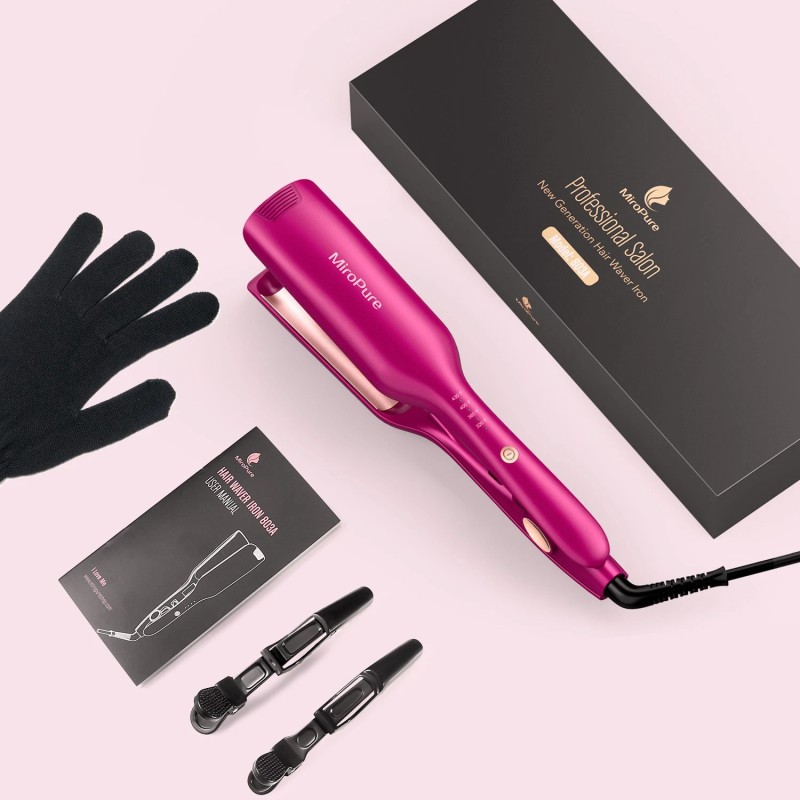 MiroPure Professional Hair Curler Hair Waver Curling Iron Styling Tool