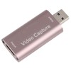 Video Capturing Card 1080P 60Hz USB Interface HD Input Aluminum