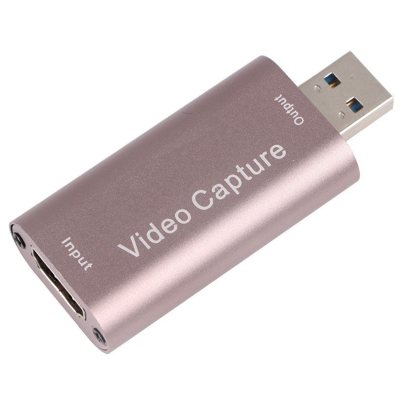 Video Capturing Card 1080P 60Hz USB Interface HD Input Aluminum