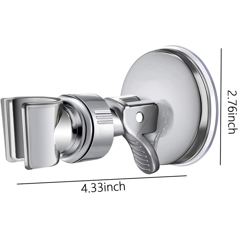 Voarge Shower Head Holder Suction Cup, Adjustable Shower Head Holder