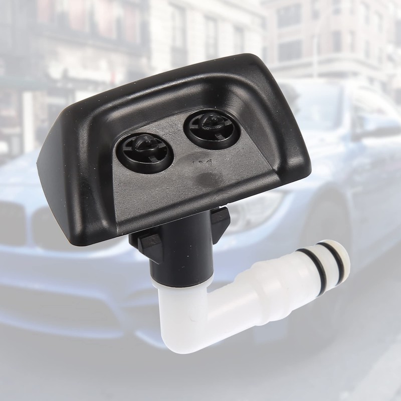 X AUTOHAUX Front Left Right Headlight Washer Nozzle Jet for