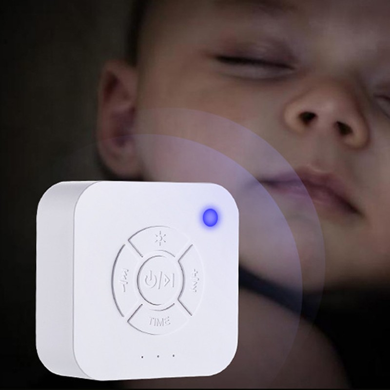 Baby Sound Machine 9 Songs Aid Sleeping USB Charge Timing