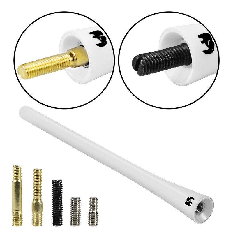 ONE250 7" inch Flexible Rubber Antenna, Compatible with Chevy -