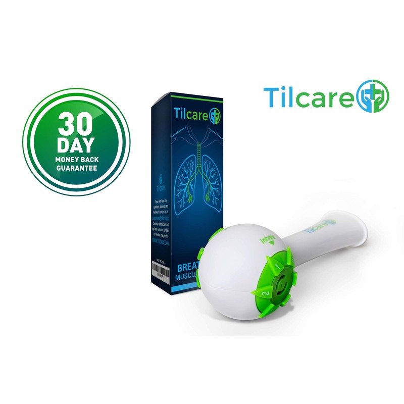 Inspiratory Expiratory Muscle Trainer by Tilcare - Perfect Breathing Exercise