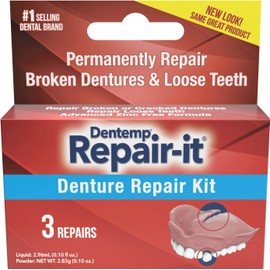 Repair-It Denture Repair Kit, Zinc Free 1 kit