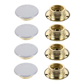 Operitacx 8 Stück Teiliges Abdeckplatten Korrosionsbeständige Flache Deckenabdeckungen für Verdeckte Sprinkleranlagen Hitzebeständig Einfache Montage Geeignet für Wohn Gewerberäume