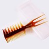 Durable Pomade Comb for Barbershop Styling Set: Long Hair Pomade Comb 2ea