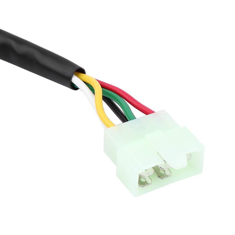 Ignition Switch, 5-Wire 5-Pin Ignition Key Switch Start Lock for