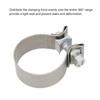 Tbest Universal Band Clamps - Rustproof Muffler Clamp for Downpipe