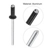 sourcing map Aluminum Blind Rivets, 3.2mm x 9mm (1/8" x