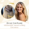 Sunny Nano Tip Hair Extensions Highlighted Invisible Nano Ring Hair