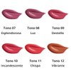 Kit/Set Brillo Labial Bissu Nueva Formula 6 pzas Tonos Rojos