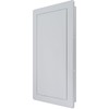 Vent Systems White ABS Plastic - Access Panel 6 x