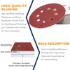 STEBRUAM 105PCS 125mm Sanding Discs, 5 Inch 8 Hole Hook