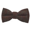 King & Priory Luxury Persian Dark Amber Pattern Pre-Tied Bow