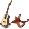 Ukulele Stand + Ukulele Strap X Shape Wooden Folding Musical