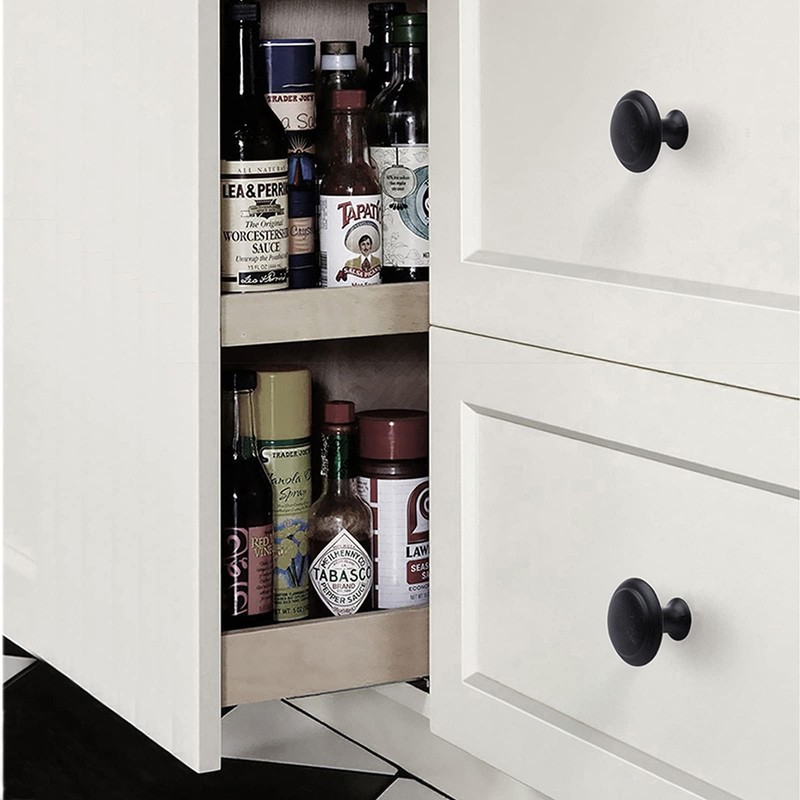 12PCS Cabinet Knobs, Premium Door Drawer Knobs Dresser Pull Knobs,