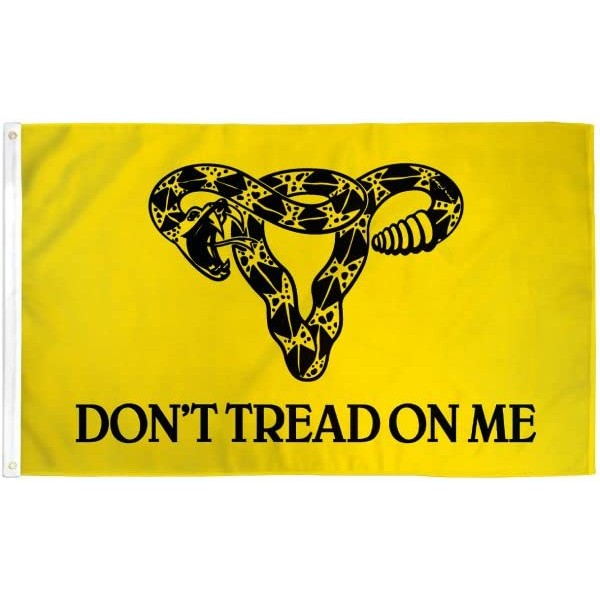 Don't Tread on Me Women's Gadsden Flag 3x5ft Poly -