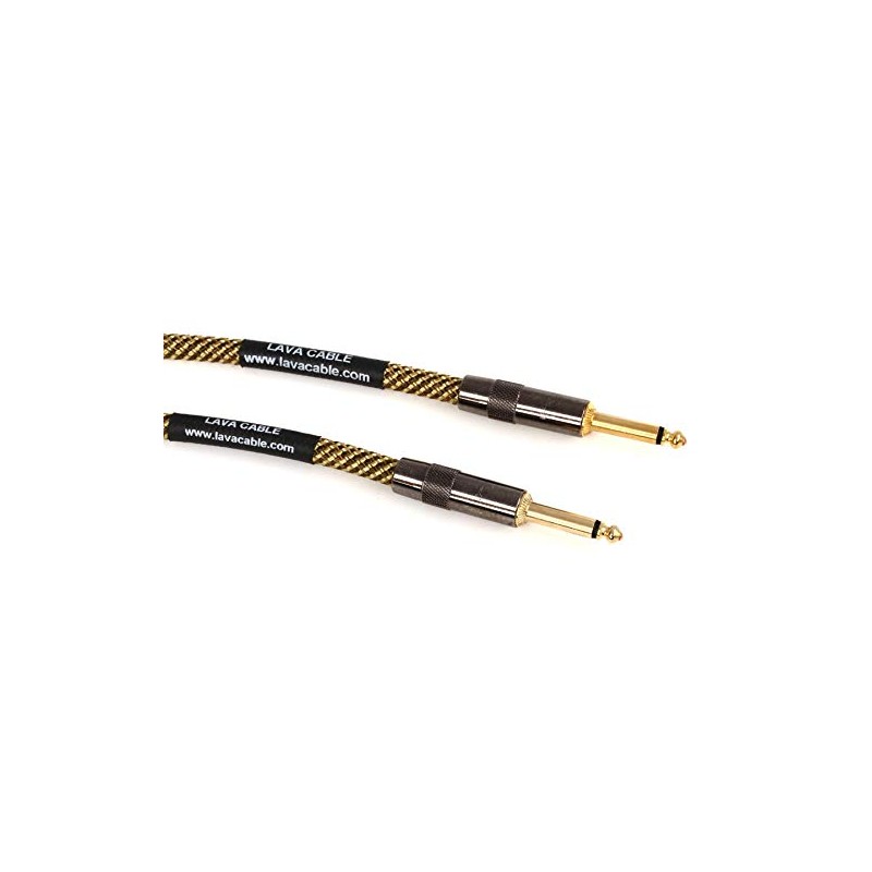 Lava Cable clásico Tweed Instrument Cable 10' recto
