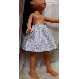 WELLIE WISHES 14" MADE TO FIT DOLL CLOTHES SKIRT fit SHIRLEY TEMPLE & SIMILAR