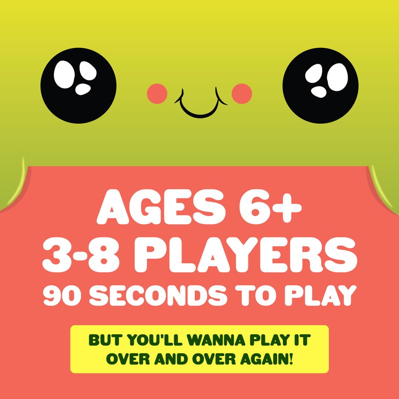 Exploding Kittens Happy Salmon 3-8 Players - Ages 6+ -