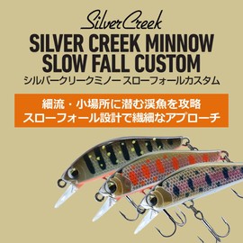 DAIWA Silver Creek Minnow Slow Fall Custom 40SS Chart Head Red Cherry Trout