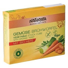 NATURATA Organic & Gluten Free Stock Cubes 72g