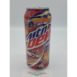 Mountain Dew 2022 Limited Edition FULL Mountain Dew Can Mtn Dew Typhoon 16oz Can Mt Dew Can