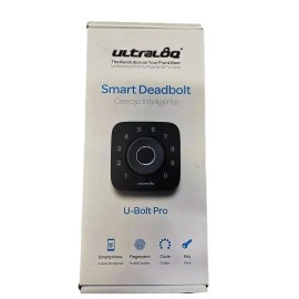 Ultraloq Smart Deadbolt U-Bolt Pro & UB01 V2.08 Keypad, Fingerprint, Bluetooth