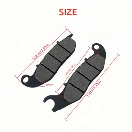 Trkimal Front Brake Pads Compatible for PCX 125 S WW 125 AK 18-22 F ADV 150 Scooter 21-22 F Medley 125 ABS 16-21 F Piaggio Liberty i-get 50 3V/4T 15-21 F Piaggio Medley 150 ABS 16-21 F