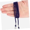 Abaodam 2Pcs Ski Gloves with String Mitten Holders Durable Clips
