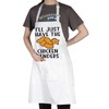 MYSOMY Chicken Tenders Apron Chicken Tenders Lover Gifts I'll Just