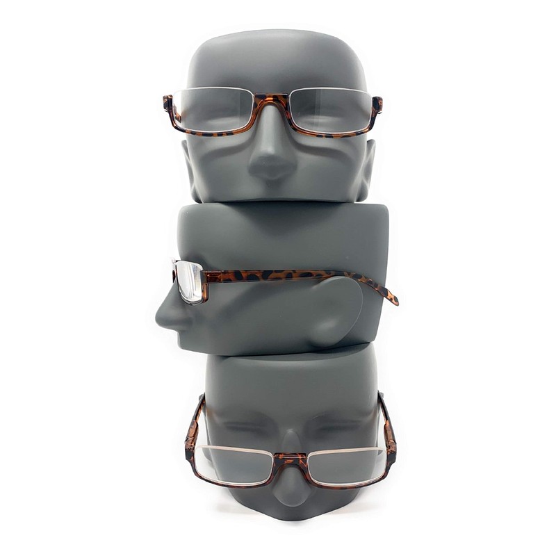 The Modesto Semi-Rimless Half Reader Half Moon Reading Glasses for