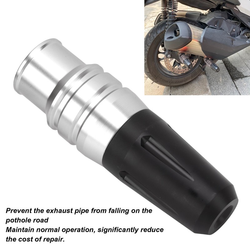 Motorcycle Exhaust Pipe Frame Slider Guard Crash Protector Universal Anti