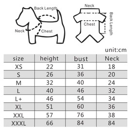 Yyyuluo Cotton Soft Breathable Plain Colour Dog Shirts Shirts Clothing Fit for Small Medium Dog Cat