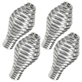 Spring Stove Handle (3 1/2" x 1 3/4" x 1/2") - Compatible With BBQ Grills, Pellet & Wood Stoves - Tapered at One End