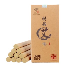 EightSpace Pure Natural Handmade Moxa Rolls Chinese Traditional Moxibustion, Moxa Roll Strip Suitable for Elderly, Women, Children (Two Box)