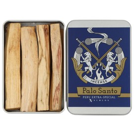 numuon Palo Santo Incense Wood Incense Saucer, Palo Santo Stick, 1.8 oz (50 g) (Made in Peru)