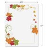 Current Fall Flourish Leaves Autumn Themed Stationery – For Holidays,